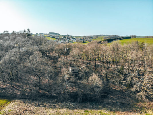 Staying in a tree house: Mon lit dans l'arbre